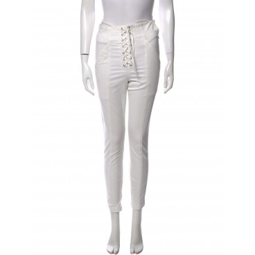 Pantaloni bianco avorio