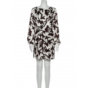 Abito in seta jacquard