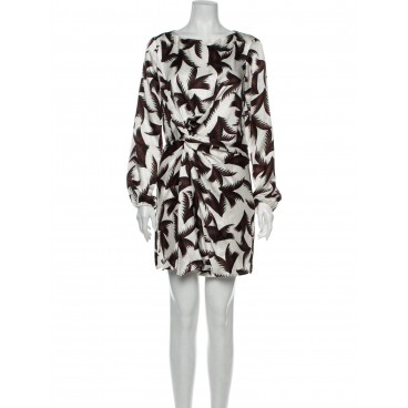Abito in seta jacquard