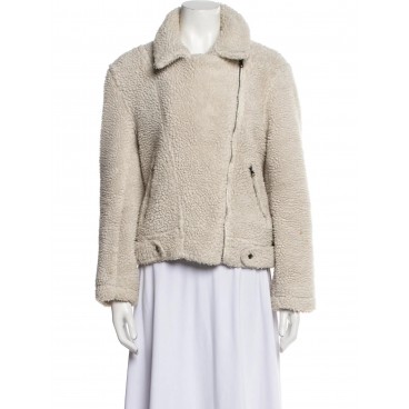 Giacca in finto shearling