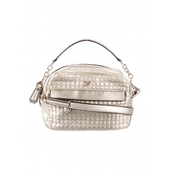 Borsa trapuntata in oro