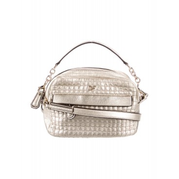 Borsa trapuntata in oro