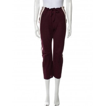 Pantaloni Jogger bordeaux