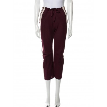 Pantaloni Jogger bordeaux