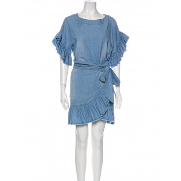 Abito in cotone blue