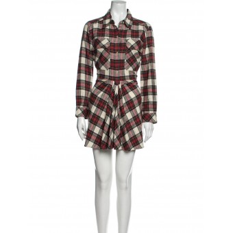 Abito scozzese in lana 