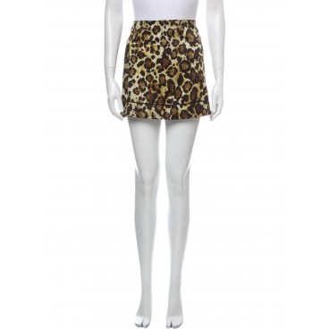 Gonna leopardata mini Gonna leopardata mini