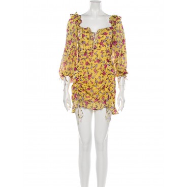 Abito corsetto a fiori