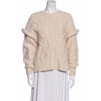 Maglia in lana lavorata