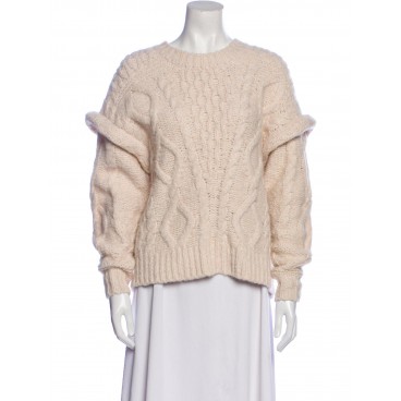 Maglia in lana lavorata