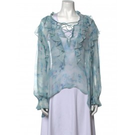 Blusa in viscosa tye die