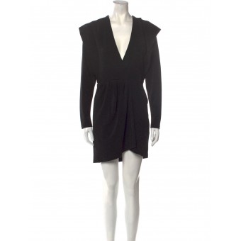 Abito nero con lurex