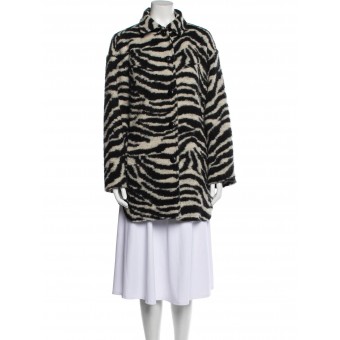 Cappotto zebrato