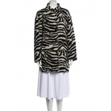 Cappotto zebrato