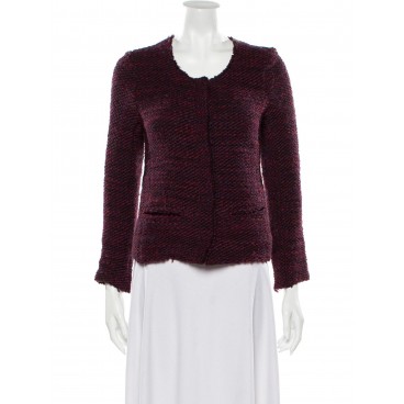 Giacca in lana bordeaux