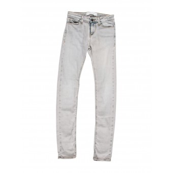 Jeans skinny in grigio