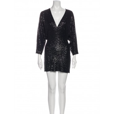 Abito in paillettes nero