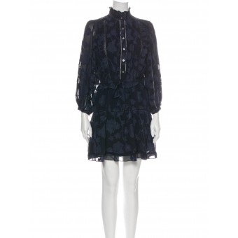 Abito in viscosa blue