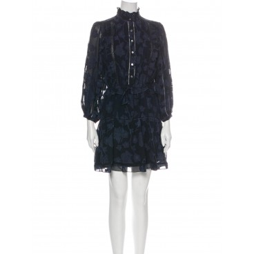 Abito in viscosa blue