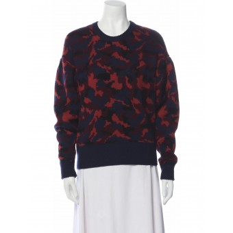 Maglione in lana maculato