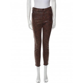Pantaloni skinny animalier