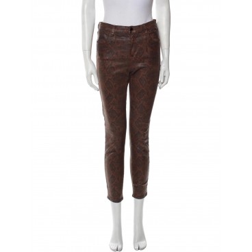 Pantaloni skinny animalier