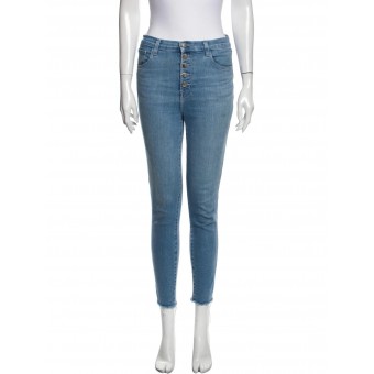 Jeans skinny con bottoni