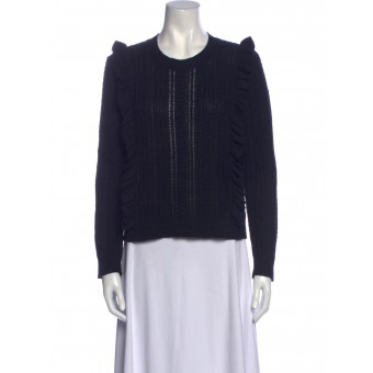 Maglia in lana con ruches