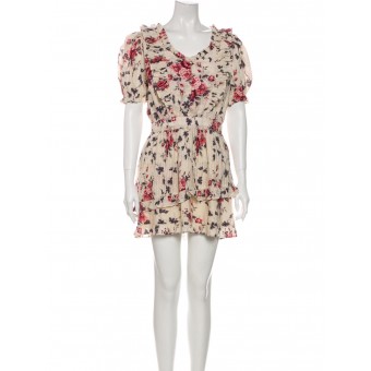 Abito in cotone floreale