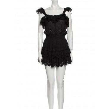 Abito in cotone nero