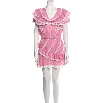 Abito rosa in cotone 