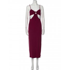 Abito midi cutout