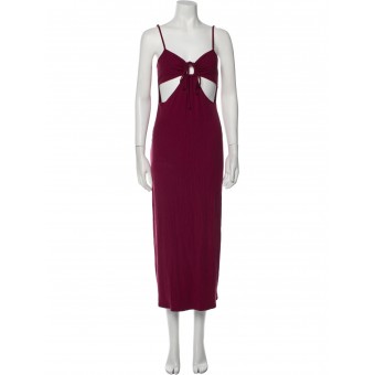 Abito midi cutout