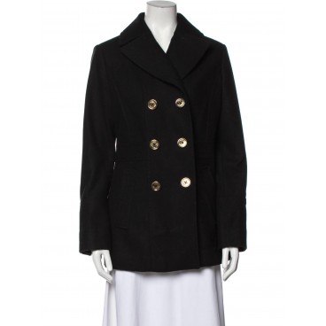 Cappotto nero doppio petto