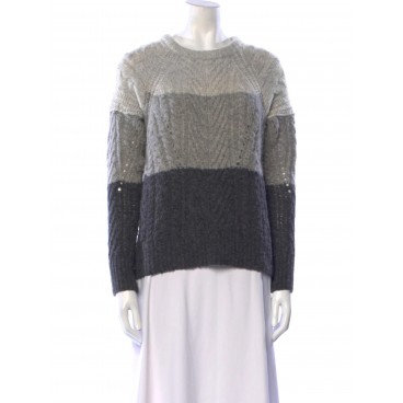 Maglia in lana a righe