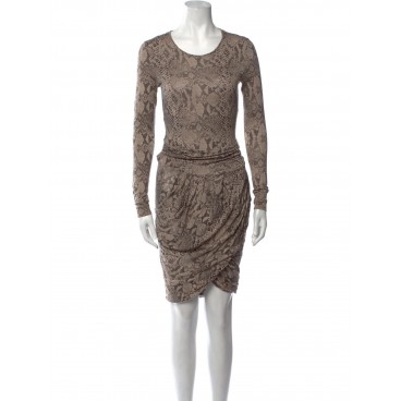 Abito stretch animalier