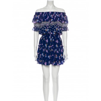 Abito floreale blue