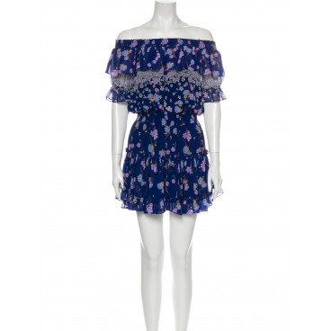 Abito floreale blue