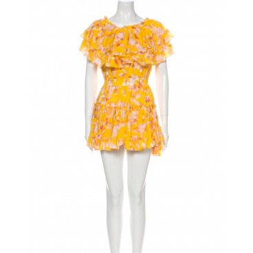 Abito giallo in cotone 
