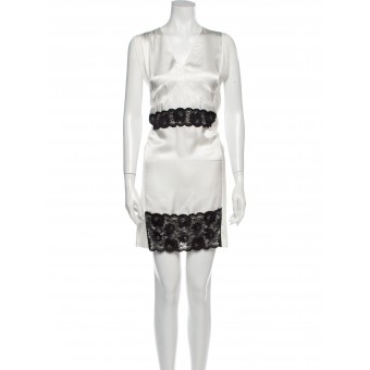 Abito sottoveste con pizzo
