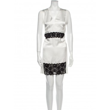 Abito sottoveste con pizzo