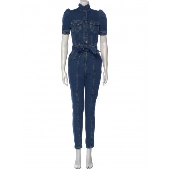 Tuta in denim blue