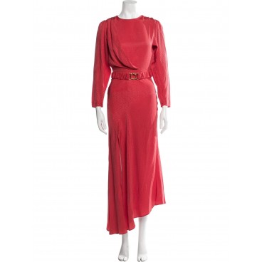 Abito lungo rosso