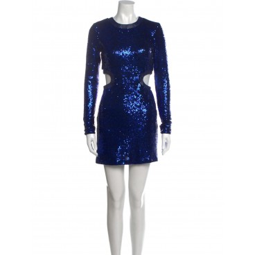 Abito in paillettes blue