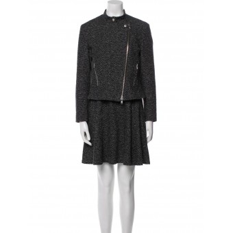 Completo in tweed grigio