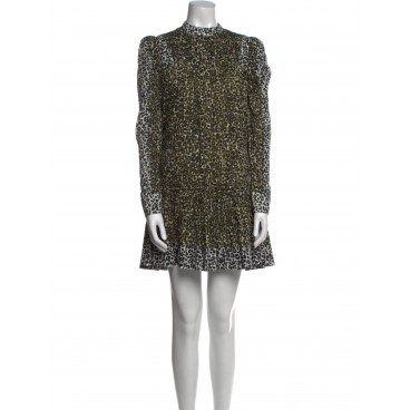 Abito animalier in cotone