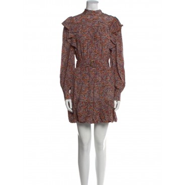 Abito in seta paisley