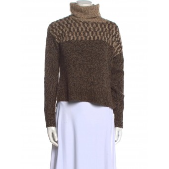 Maglione in lana marrone