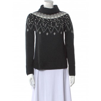 Maglia in lana a collo alto