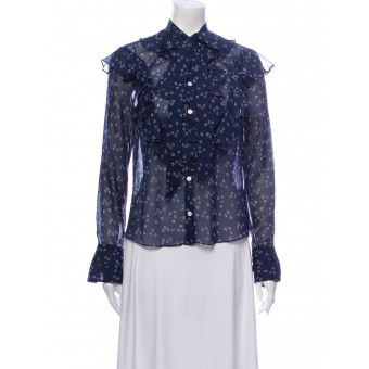 Camicia con ruches
